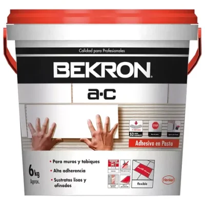 ADHESIVO CERAMICO PASTA-6KG BEKRON-AC