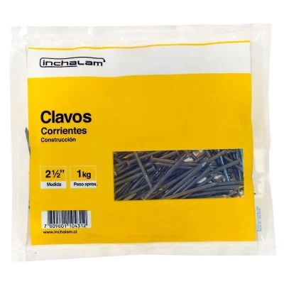 CLAVO CORRIENTE-2″X12 1KG