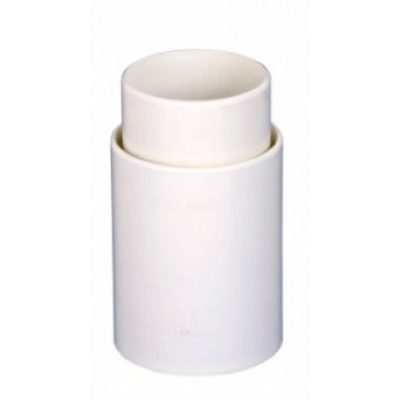 COPLA PVC-P25 BAJADA BLANCO 80MM