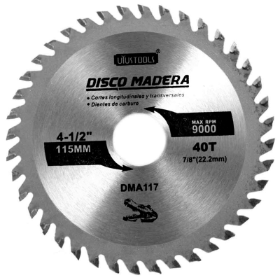 DISCO DE MADERA-4 1/2″