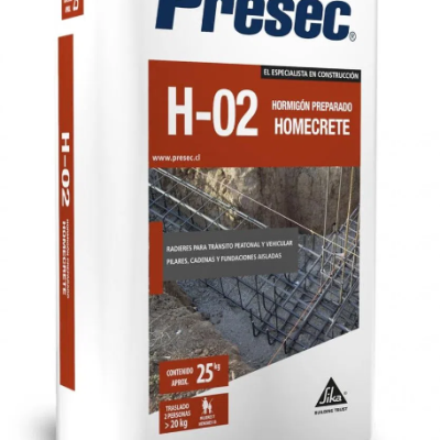 HORMIGON H20-25KG PRESEC H-02