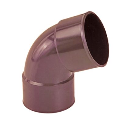 CODO 45? PVC-P25 MARRON M-H