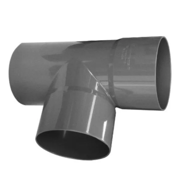 TEE PVC SANITARIO - GRIS 110X110MM