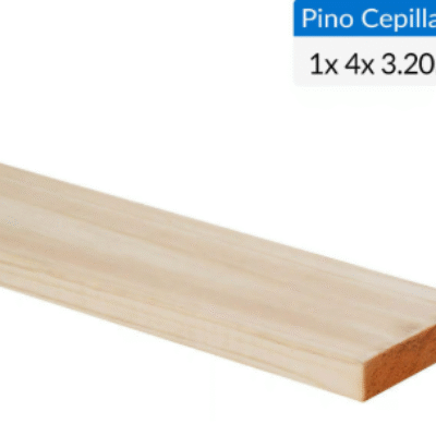 PINO SECO CEPILLADO-1X4″ 3,2M