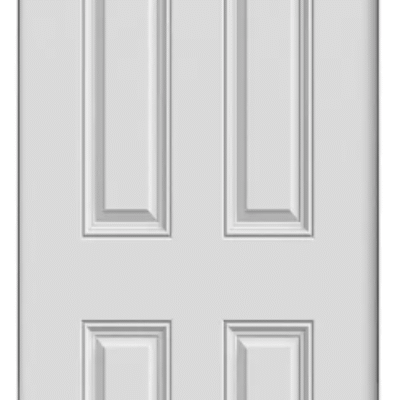 PUERTA ACERO BCO EXT – 6PANEL 75CMX2M