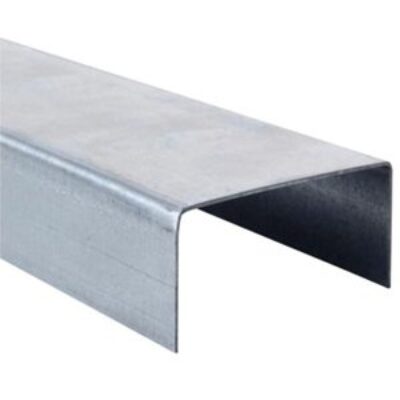 CANAL EST U – 2X3 62X25X0,85MM 6M