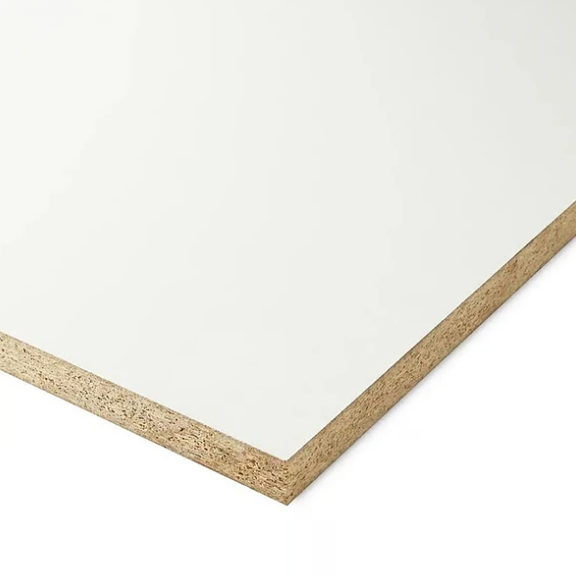 MELAMINA MDP BLANCA (PRECIO UNIDAD AL DETALLE) - 15MM X 2.44M X 1.22M