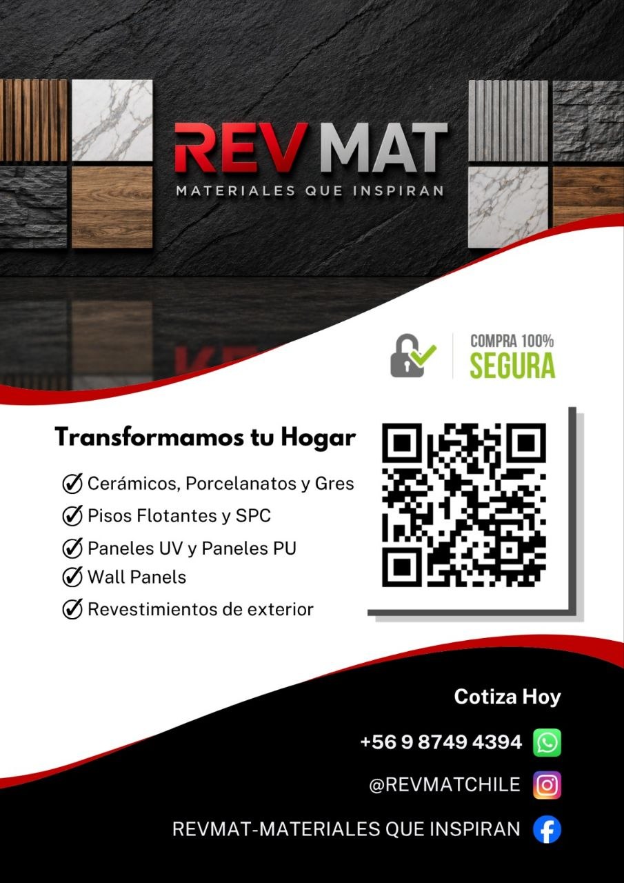 Tienda de cerámicas, pisos SPC, techumbres y revestimientos en San Fernando – REVMAT