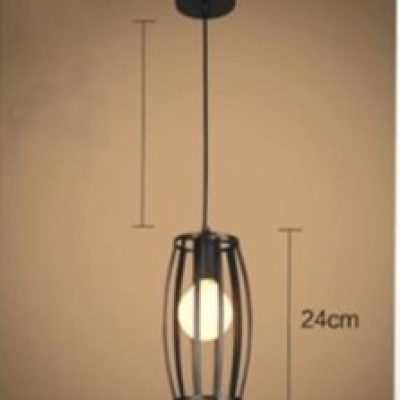 LAMPARA COLGANTE BARRI VINTAGE – + 1 AMPOLLETA VINTAGE