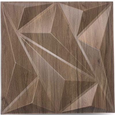 LAMINA PVC 4D WOOD GRAIN – 50X50CM | PRECIO POR UNIDAD | 4 LAMINAS RINDEN 1M2