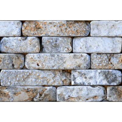 GRES FACHALETA BRICK BLUE – 30X45, BRILLANTE,  RENDIMIENTO 0,68 M2